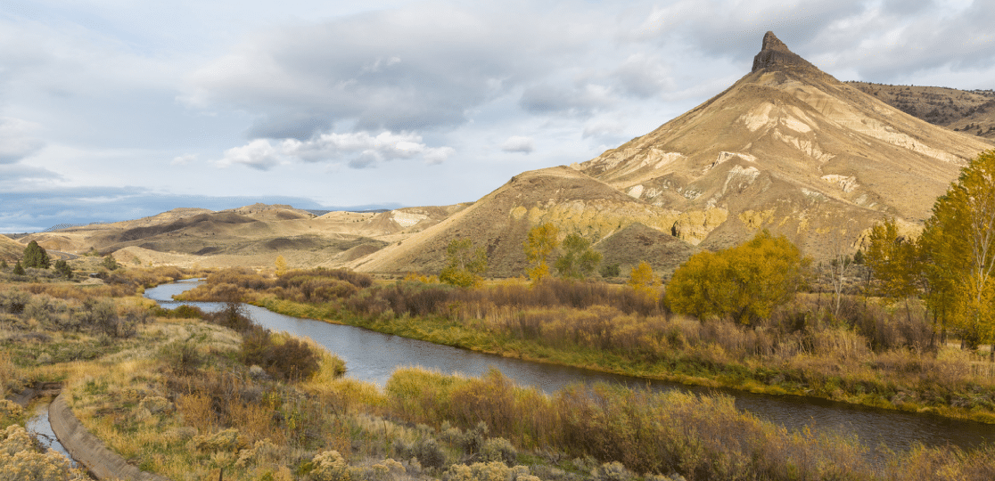 Sheep Rock and The John Day River